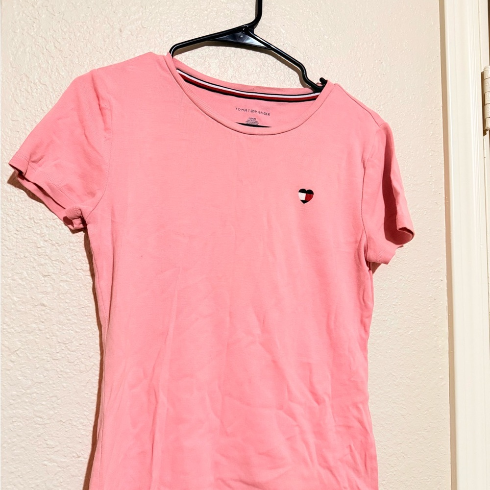 Tommy Hilfiger Light Pink Short Sleeve Tee